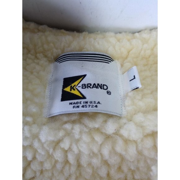 Vintage K Brand Yukon Jack Winter Vest Jacket Men's Size Large Made in USA EUC - Picture 3 of 8